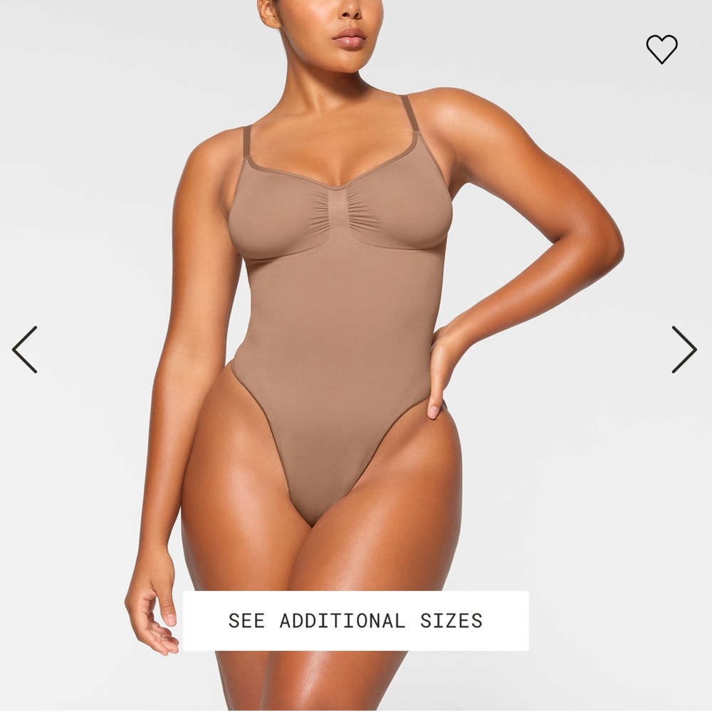 Skims Seamless Sculpt Thong Bodysuit